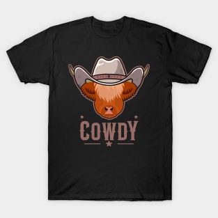 Highland Cow Cowdy T-Shirt